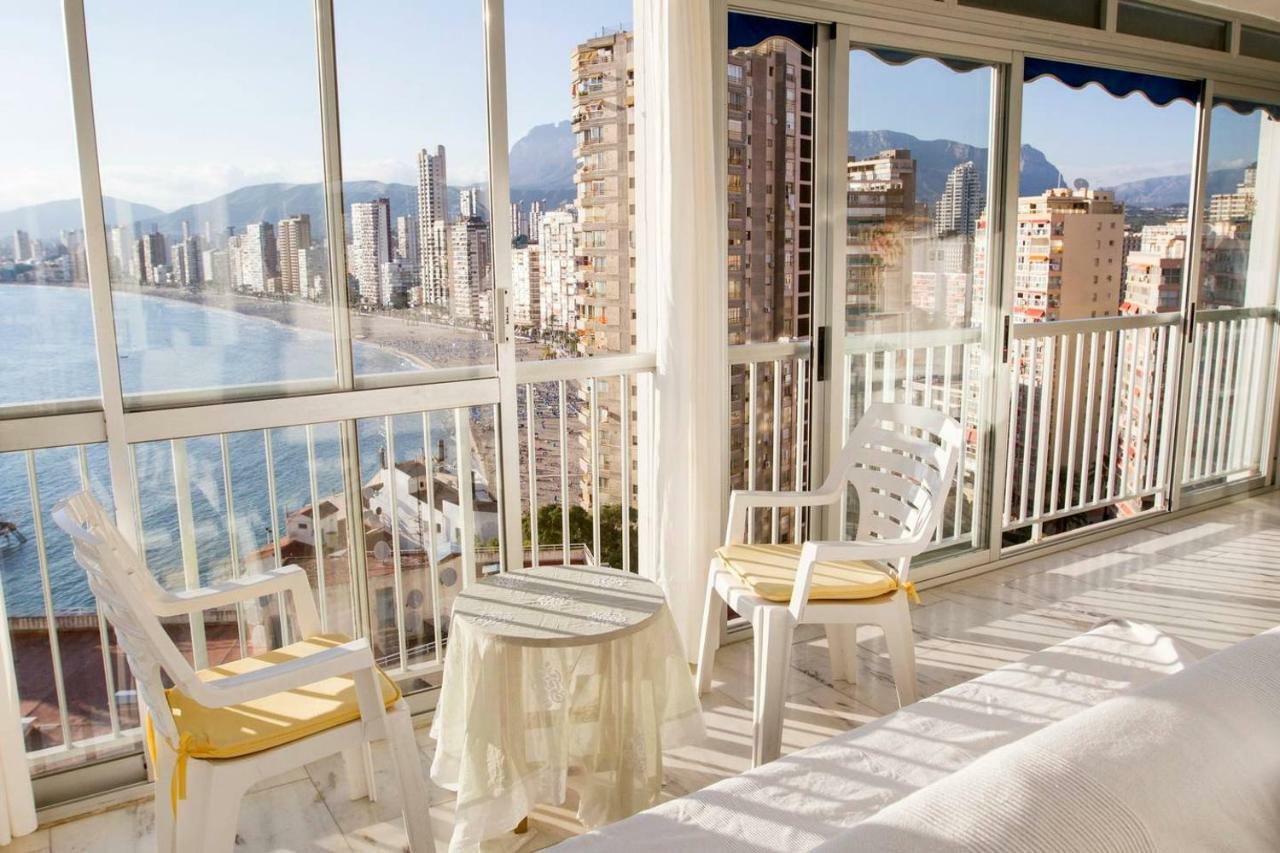 Apartamentos Halcon Benidorm Exteriör bild